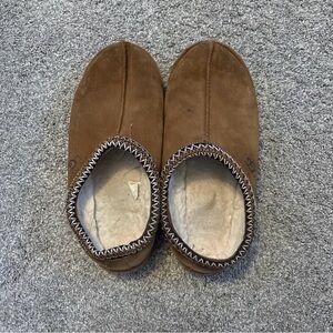 UGG Men's Tan Suede Slip-Ons